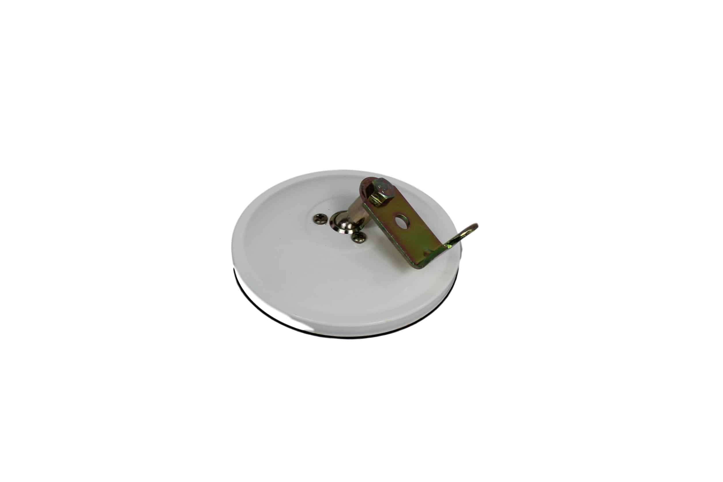 Alliance 5" White Round Convex Mirror | # ABP N74B 10504