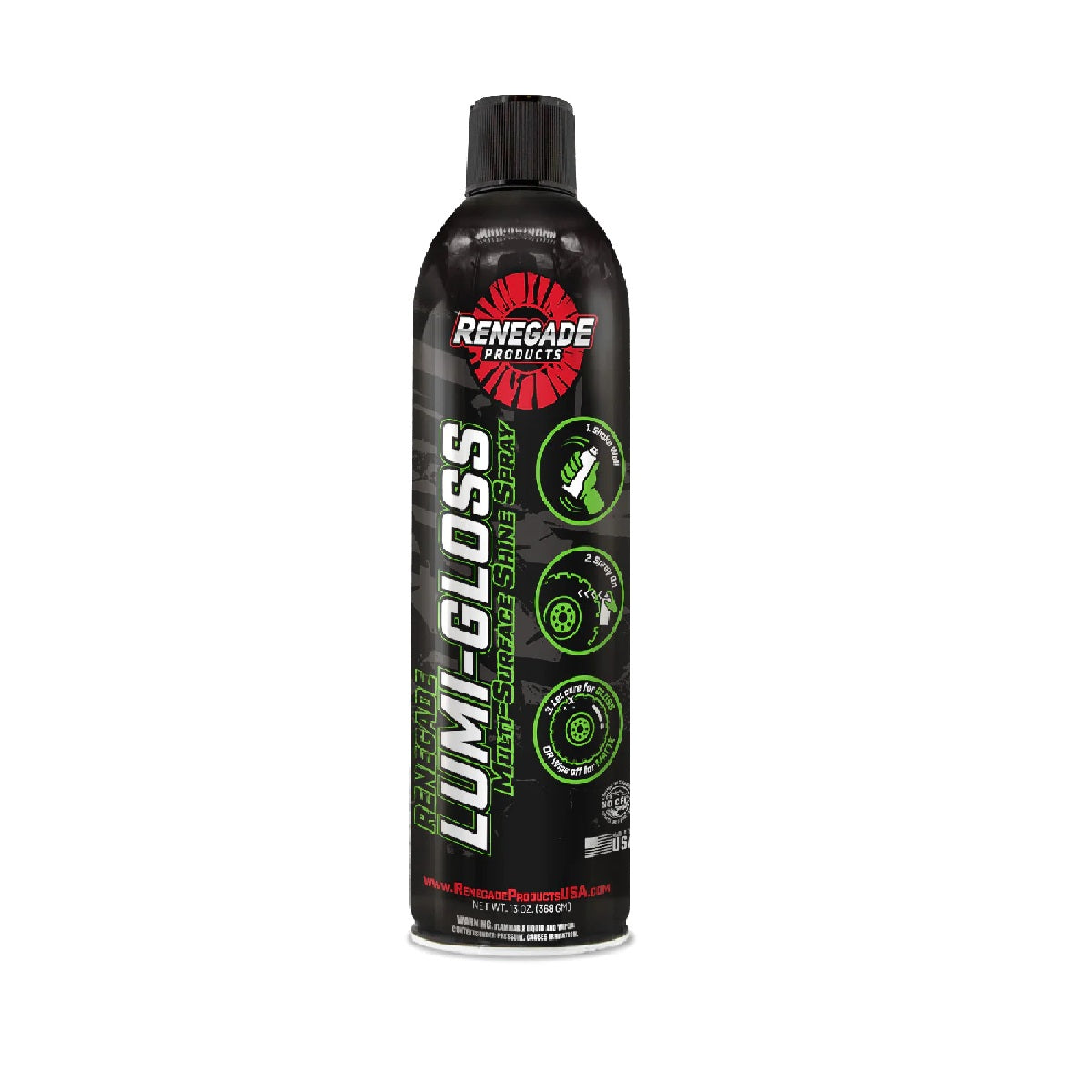Renegade Lumi-Gloss Multi-Surface Shine Spray | # LFGRAPARLG13