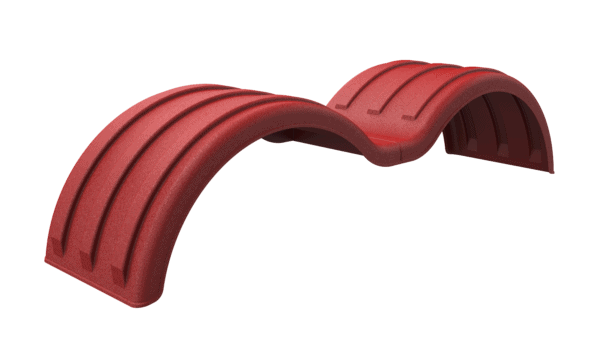 Minimizer™ 52" Tandem Axle Truck Fender Kit With 22.5" / 24.5" Dual Tires