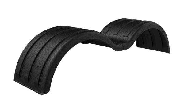 Minimizer™ 54" Tandem Axle Truck Fender Kits With 22.5" / 24.5" Dual Tires