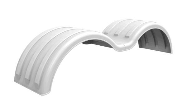 Minimizer™ 54" Tandem Axle Truck Fender Kits With 22.5" / 24.5" Dual Tires