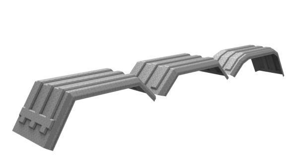 Minimizer™ PM202/302/1021 Semi Truck Fender Kit For Tri-Axle With 22.5" / 24.5" Tires