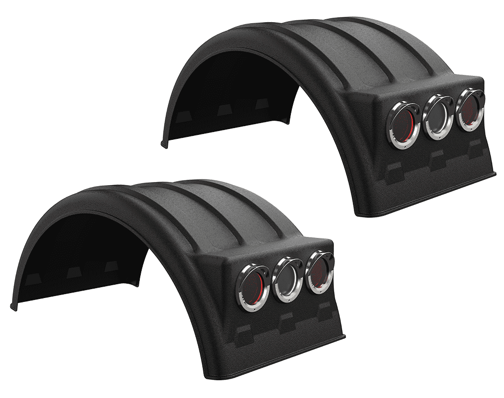 Minimizer™ MIN 2260 Semi Truck Poly Fender Kit | Multiple Axle