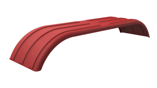 Minimizer™ Truck Fenders MIN 4000 Fits 52"-54" Tandem Axle With 22.5" / 24.5" Dual Tires