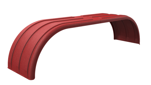 Minimizer™ MIN 900 Semi Truck Fenders For 52" / 54" Tandem Axle With 22.5" / 24.5" Dual Tires