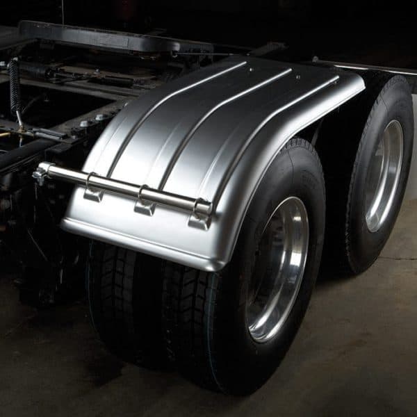 Minimizer™ MIN 4050 Half Truck Fender Set For 22.5" / 24.5" Dual Tires
