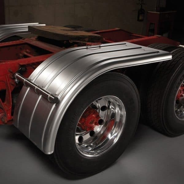 Minimizer™ 950 Semi Truck Half Fender Set For 22.5" / 24.5" Dual Tires