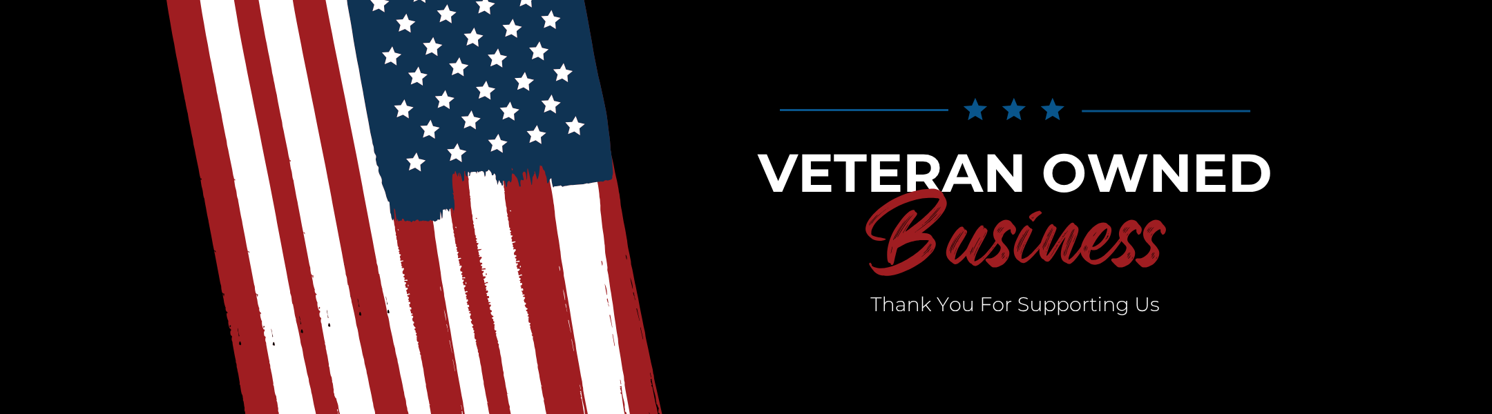 Veteran Owned Business - Thank you For Supporting Us