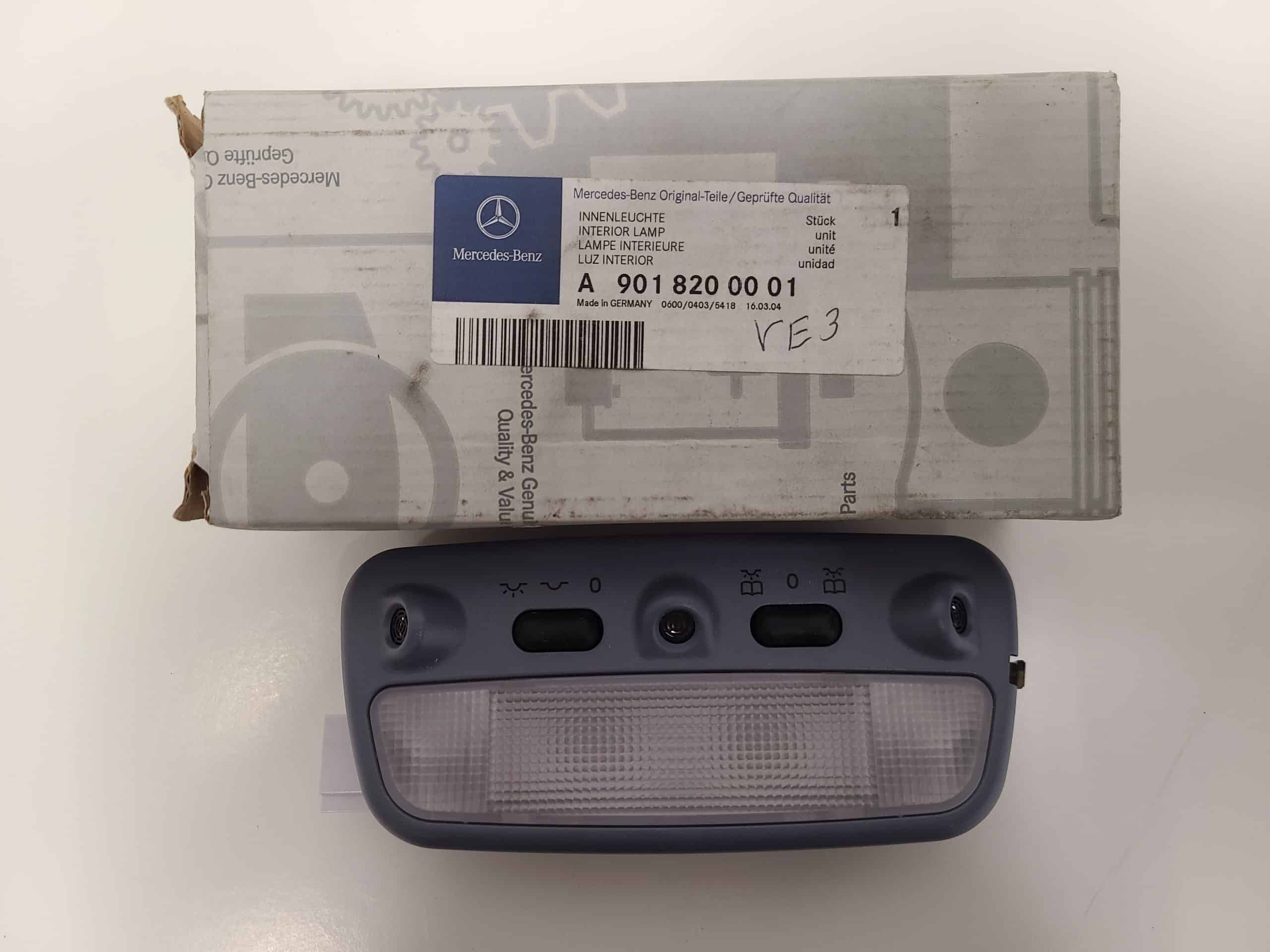 Mercedes-Benz Interior Lamp - New | # A 901 820 00 01