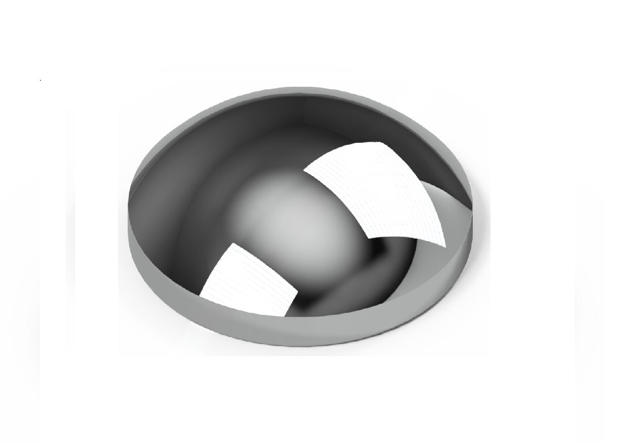 Alliance Rear Chrome Cap 8-1/2" Dia | # ACX 43303