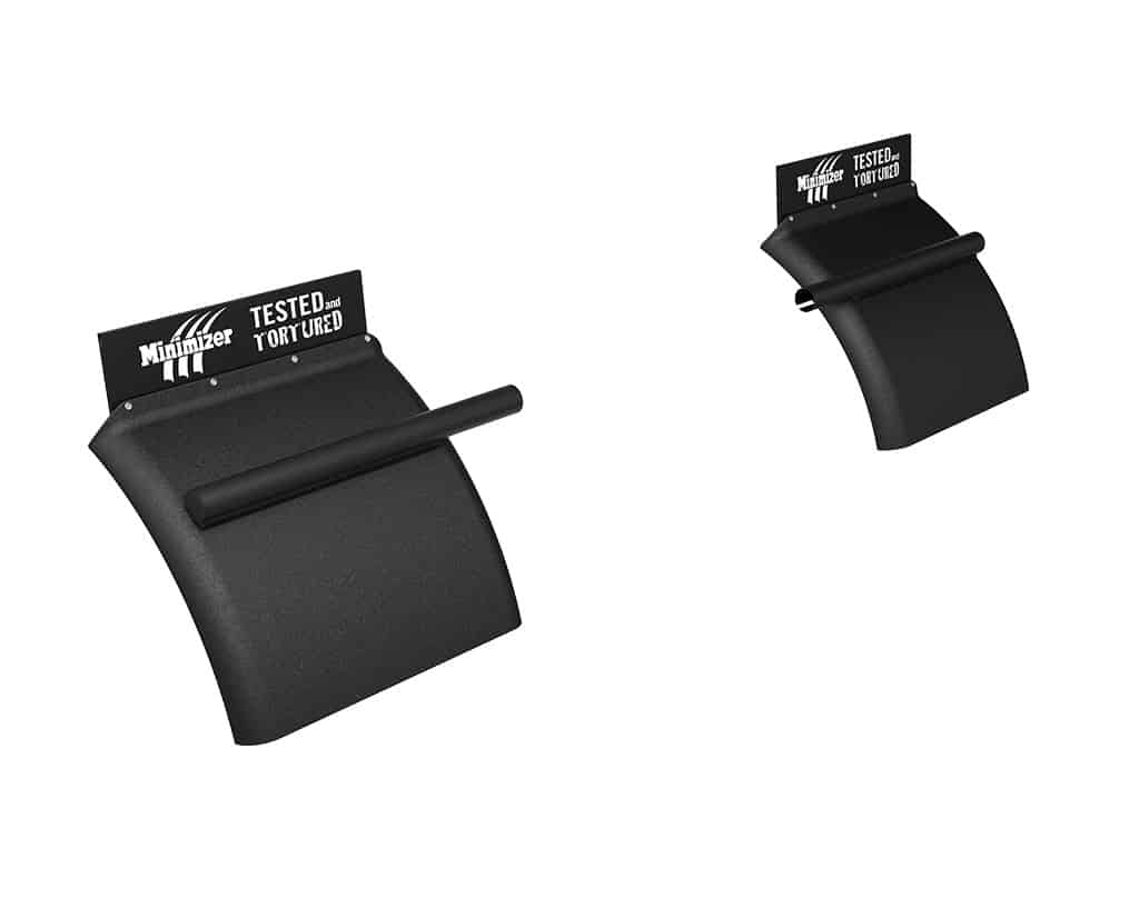 Minimizer™ MIN 1400 Black Quarter Truck Fender Set