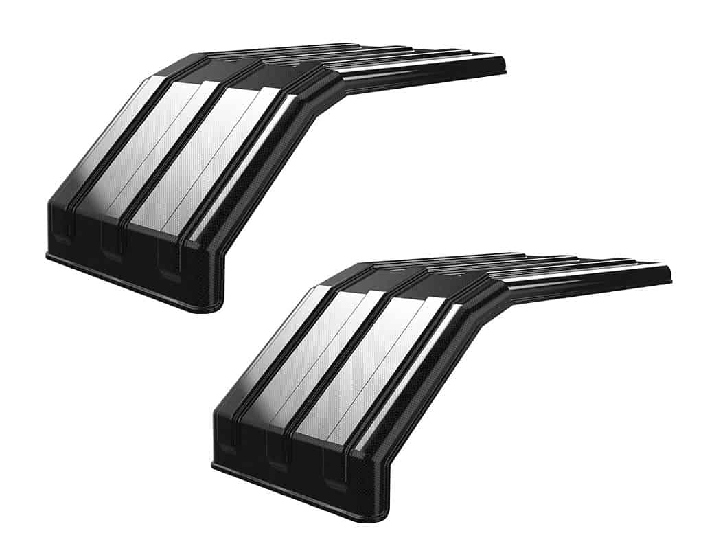 Minimizer MIN1550 Truck Half Fender Set For 22.5" / 24.5" Dual Tires