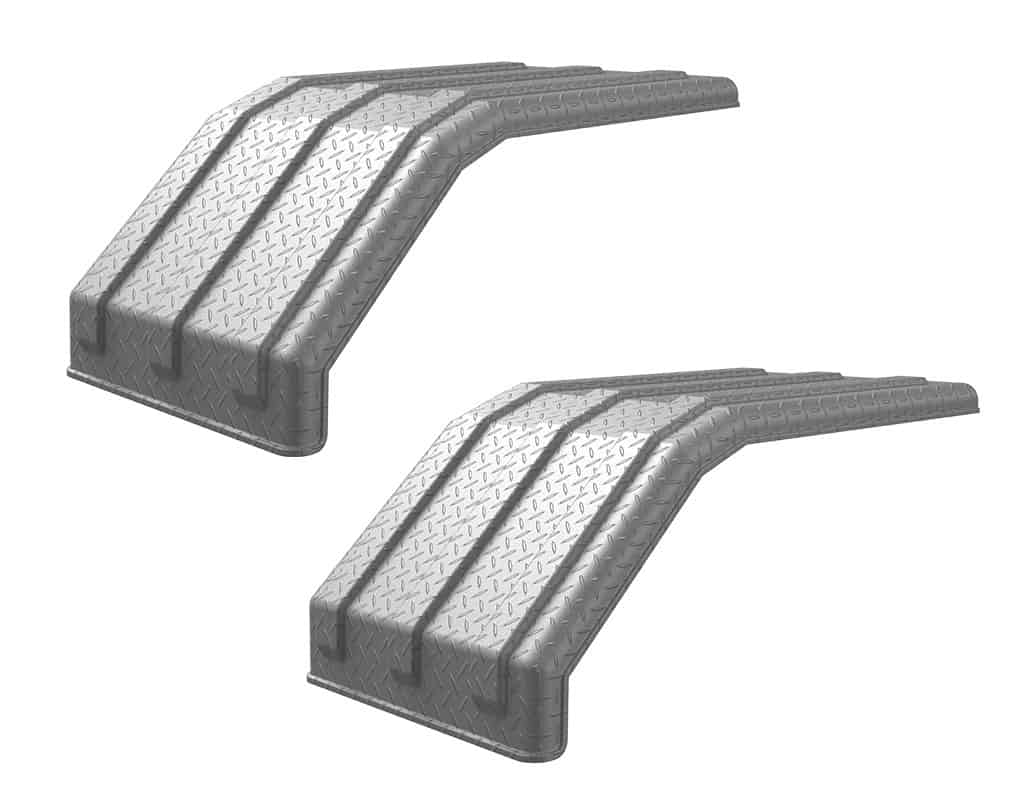Minimizer MIN1550 Truck Half Fender Set For 22.5" / 24.5" Dual Tires