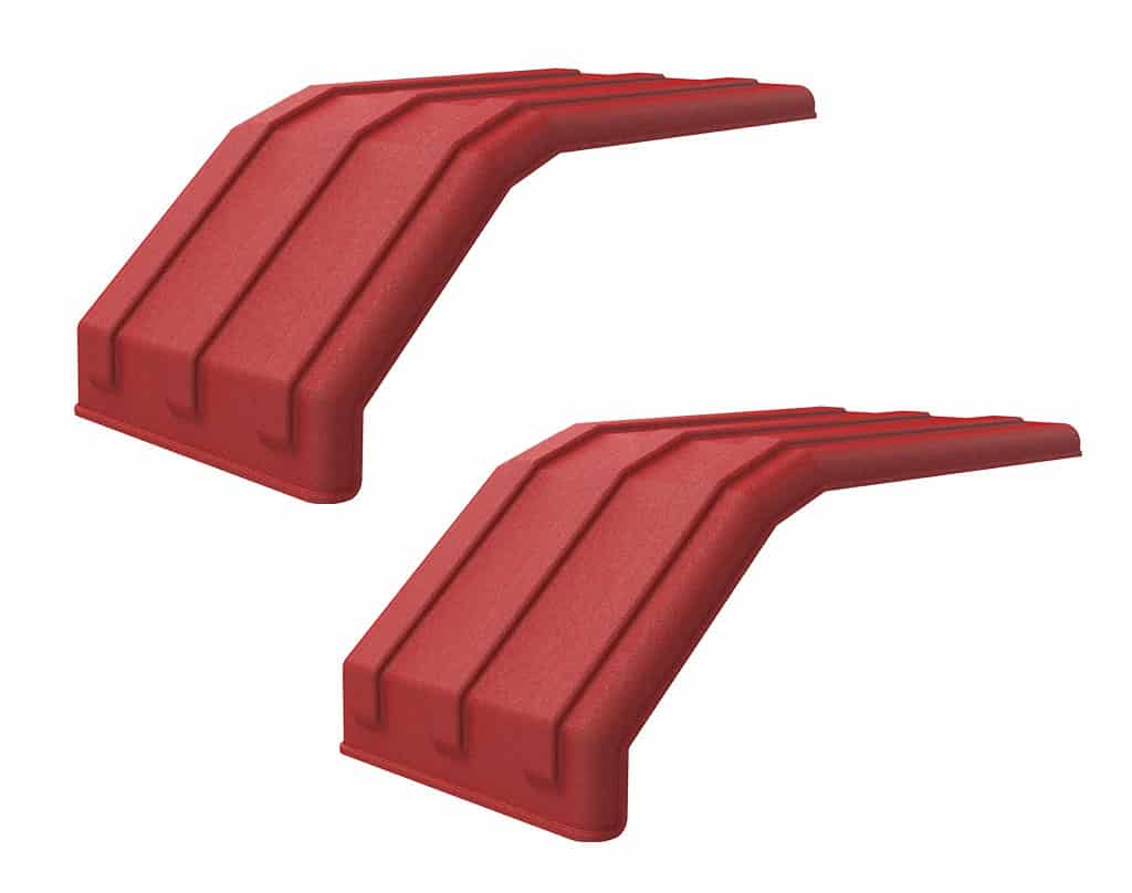 Minimizer MIN1550 Truck Half Fender Set For 22.5" / 24.5" Dual Tires