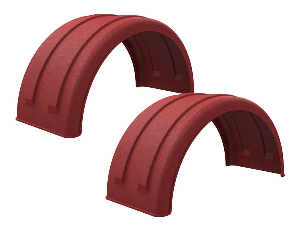 Minimizer™ MIN 2220 Semi Truck Poly Fenders Kit For 22.5" / 24.5" Wide-Base Wheels