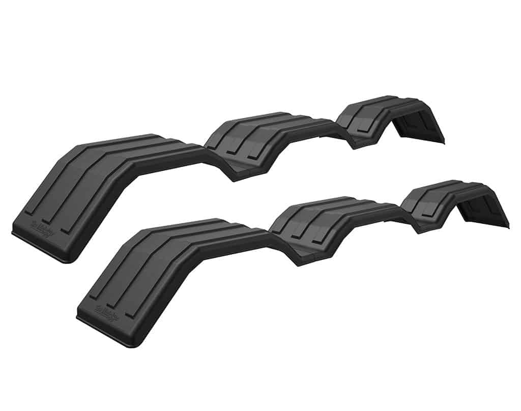 Minimizer™ MIN 318 Semi Truck Poly Tri-Axle Fenders Kit For 22.5" Or 24.5" Tires
