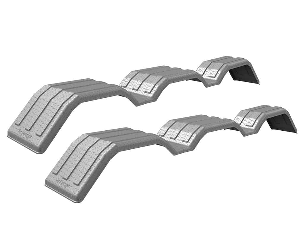 Minimizer™ MIN 318 Semi Truck Poly Tri-Axle Fenders Kit For 22.5" Or 24.5" Tires