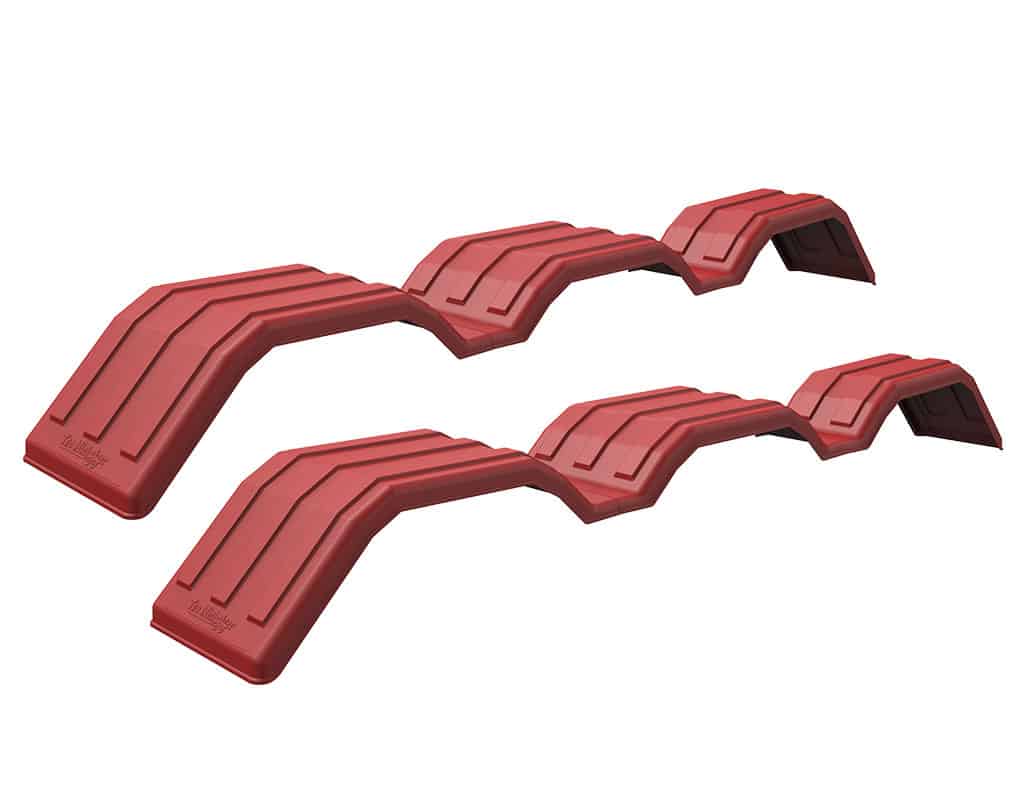 Minimizer™ MIN 318 Semi Truck Poly Tri-Axle Fenders Kit For 22.5" Or 24.5" Tires