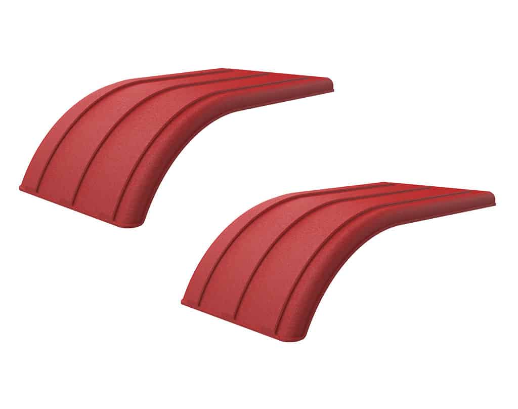 Minimizer™ MIN 4050 Half Truck Fender Set For 22.5" / 24.5" Dual Tires
