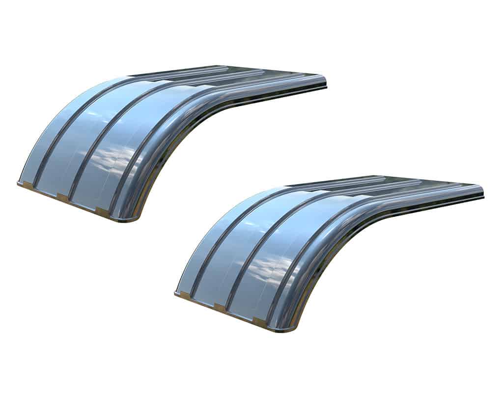 Minimizer™ MIN 4050 Half Truck Fender Set For 22.5" / 24.5" Dual Tires