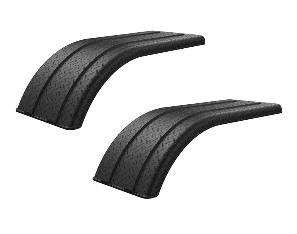 Minimizer MIN 4070 Semi Truck Half Fenders For 22.5" / 24.5" Wide-Base Tires
