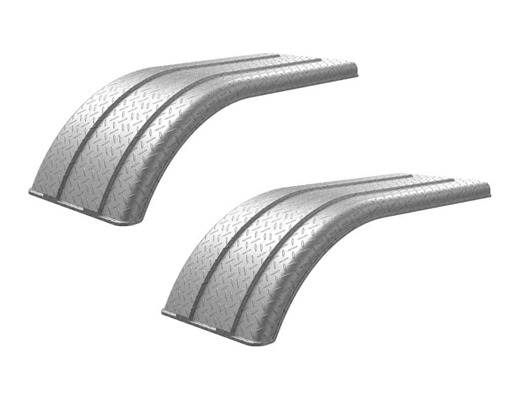 Minimizer MIN 4070 Semi Truck Half Fenders For 22.5" / 24.5" Wide-Base Tires