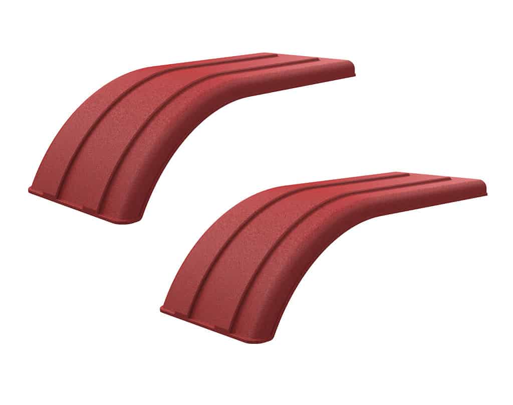 Minimizer MIN 4070 Semi Truck Half Fenders For 22.5" / 24.5" Wide-Base Tires