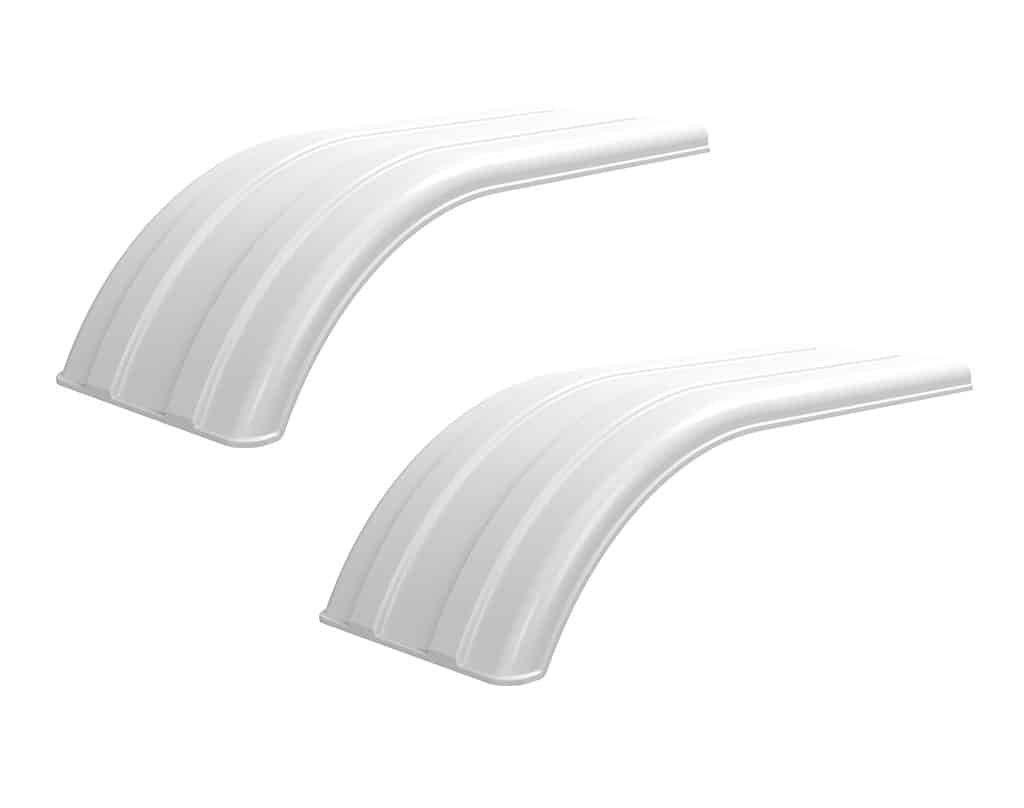 Minimizer MIN 4070 Semi Truck Half Fenders For 22.5" / 24.5" Wide-Base Tires