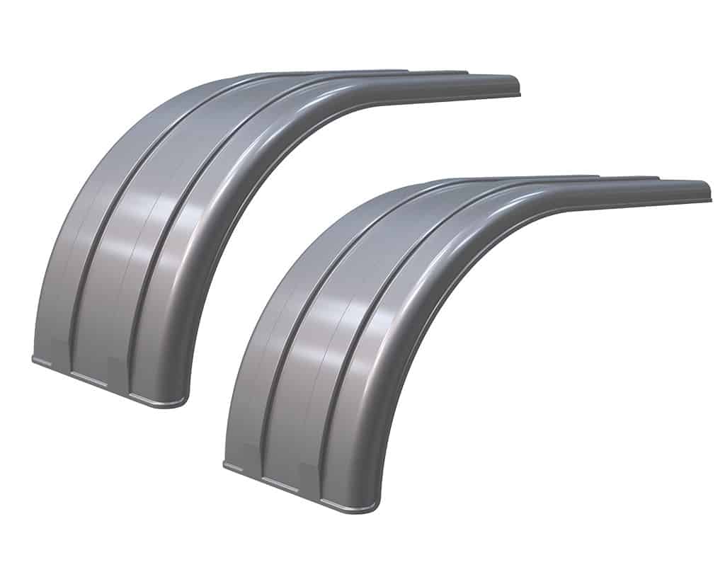 Minimizer MIN 9070 Semi Truck Half Fenders For 22.5" / 24.5" Wide-Base Tires