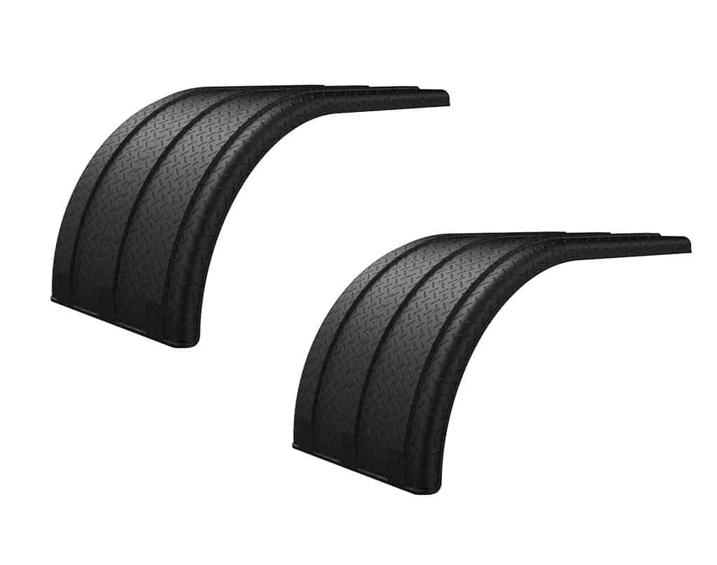 Minimizer™ 950 Semi Truck Half Fender Set For 22.5" / 24.5" Dual Tires