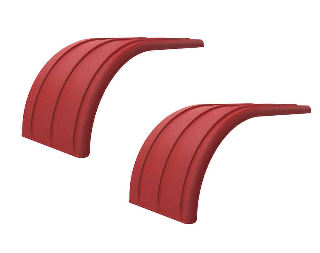 Minimizer™ 950 Semi Truck Half Fender Set For 22.5" / 24.5" Dual Tires