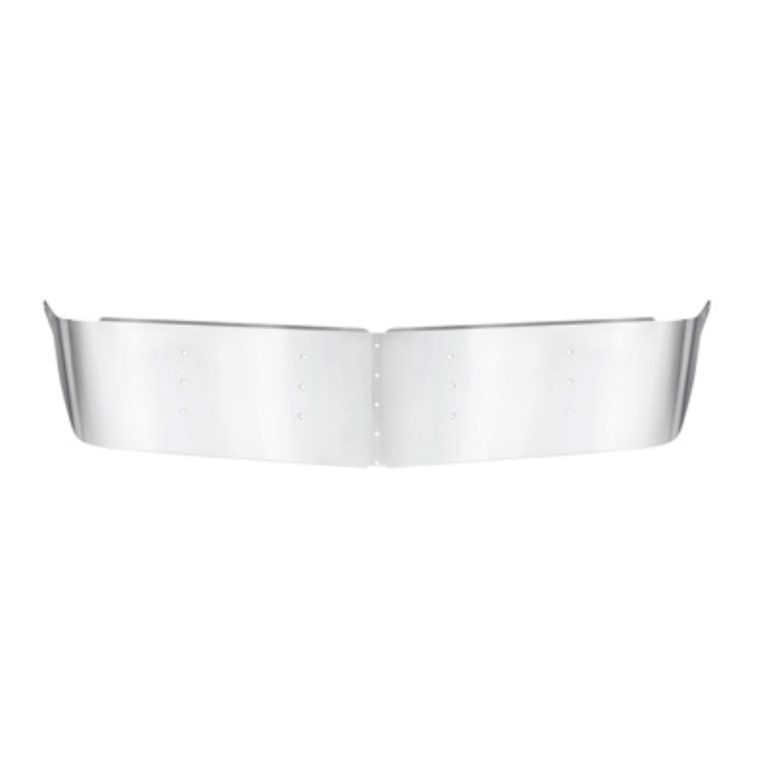 United Pacific 13-1/2" Kenworth Sunvisor, Stainless | # 28013