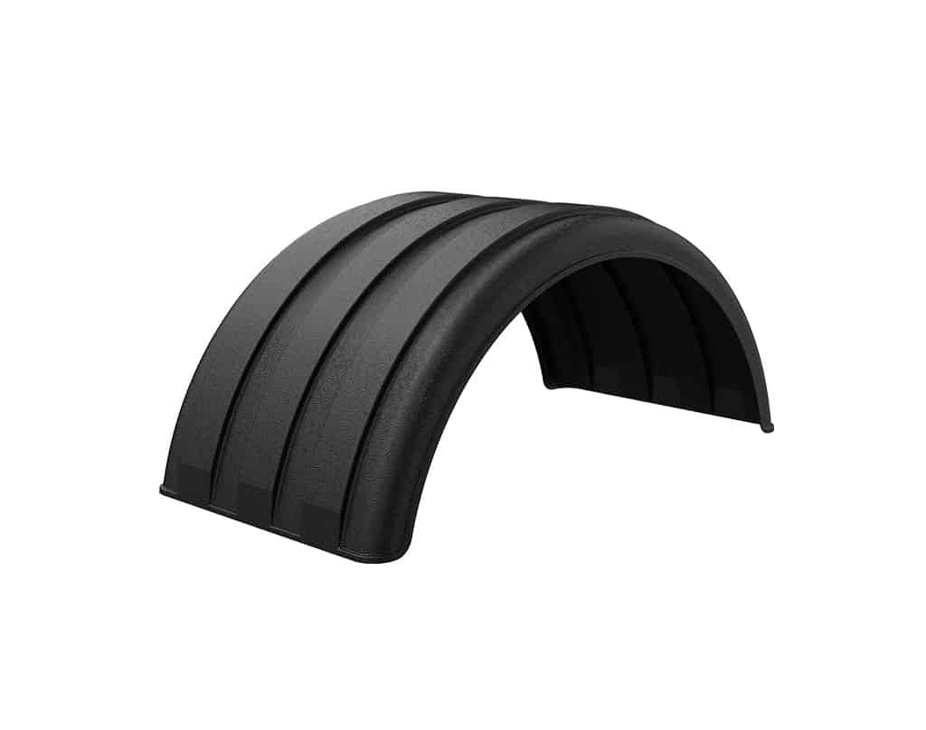 Minimizer MIN 1900 Black Single Truck Fender For 19.5" Wheel | # 10001769