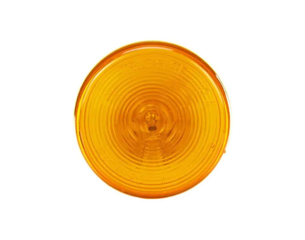 Truck-Lite 10 Series Incandescent Yellow Round Marker Light | # 10202Y