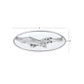UNITED PACIFIC Chrome Oval Emblem - 3D Eagle |# 10964