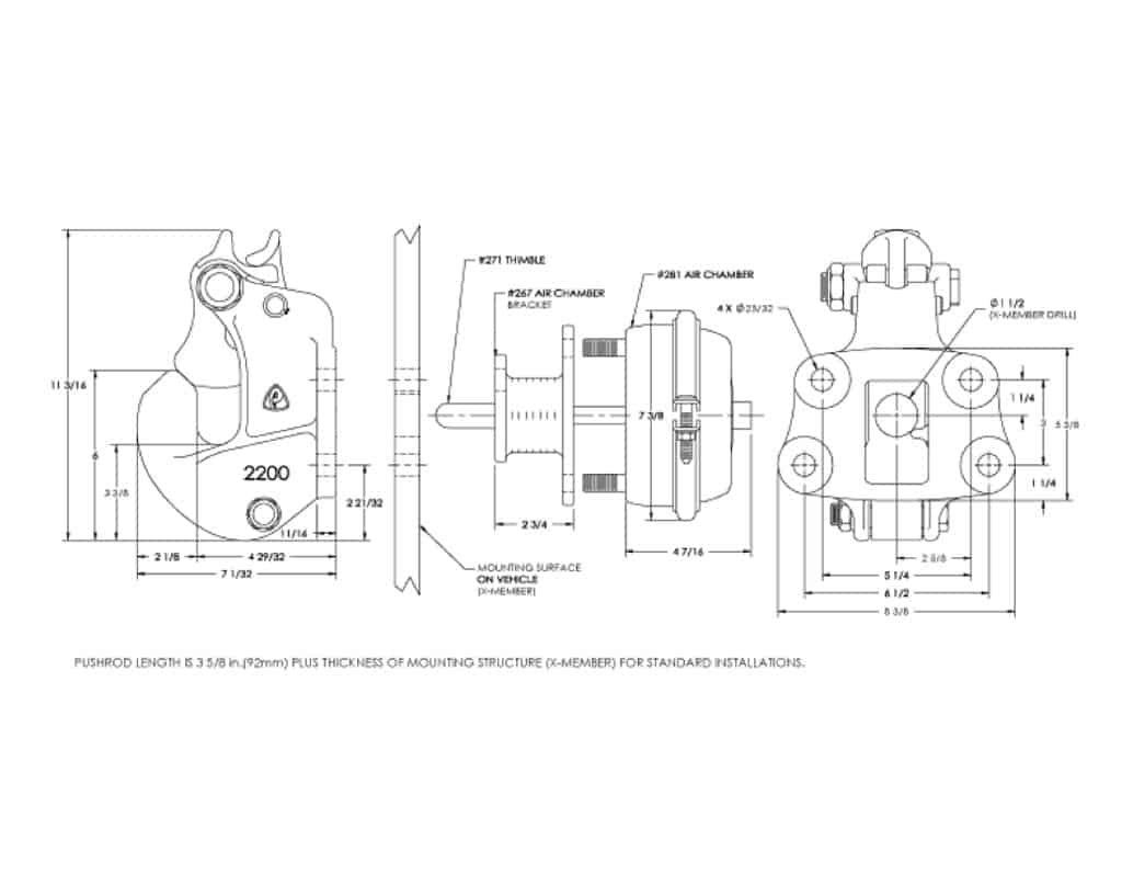 Premier Manufacturing 2200 / 2200L Slack Reducing Coupling