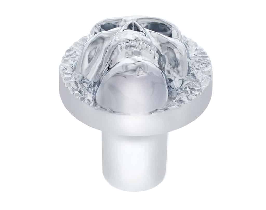 Chrome Skull Shift Knob 1/2" - 13 Thread-On | # 23497