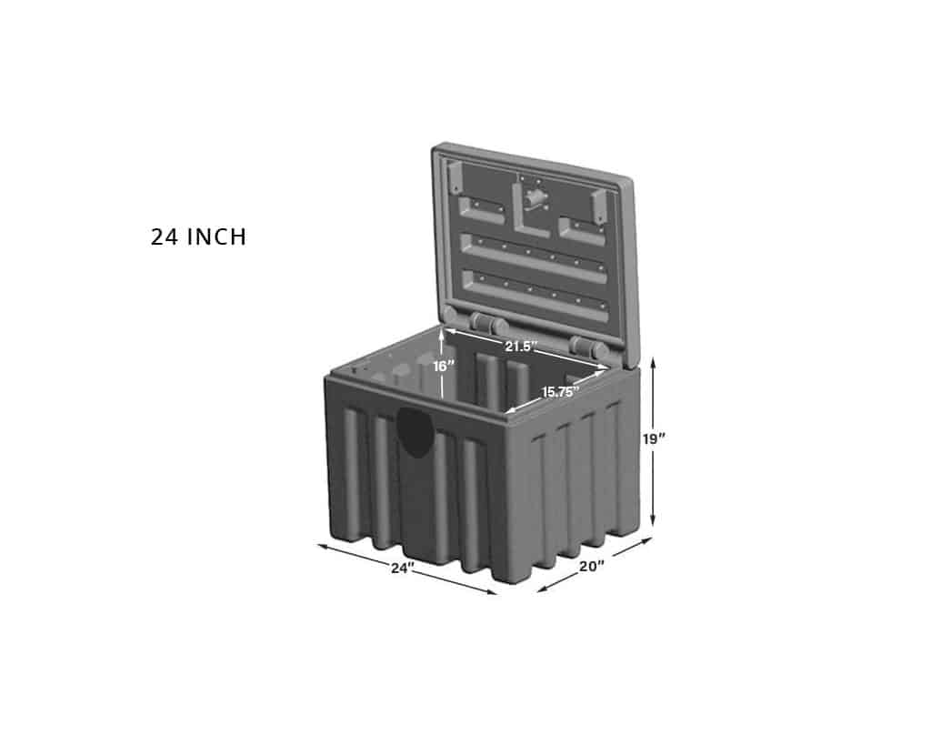 Minimizer™ Poly Truck Chest Tool Box
