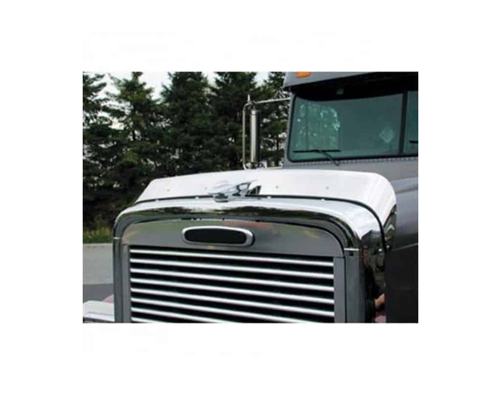 Freightliner Classic / Classic XL Bug Deflector Stainless Steel | # 29094