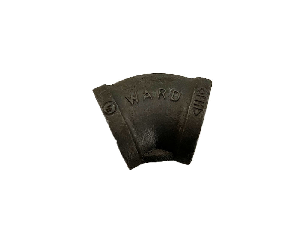 2" Black 45 Degree Elbow | # 2BLK45