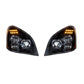 UNITED PACIFIC "Blackout" LED Headlight Set F |# 35788