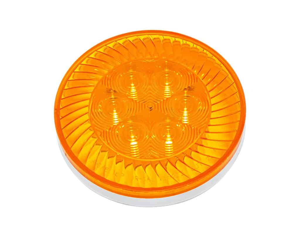 16 LED 4" Amber Round Turn Signal Light | # 39215