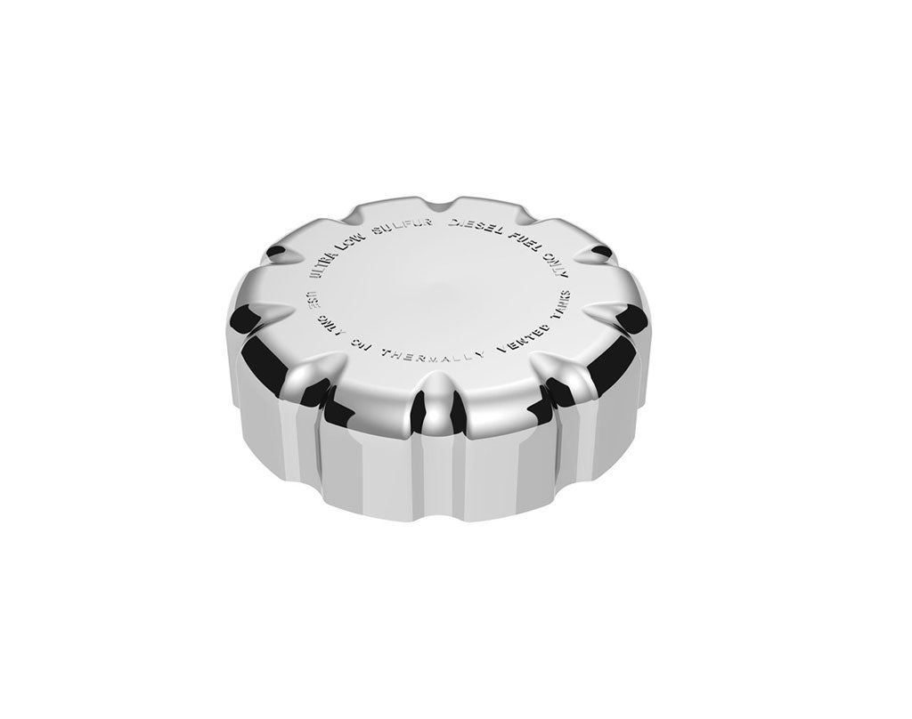 Volvo Chrome Plastic Fuel Cap Cover | Locking / Non-Locking