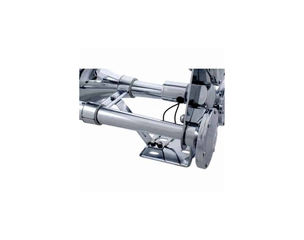 3 Trumpets Air Powered Train Horn With Support Bracket | # 46150