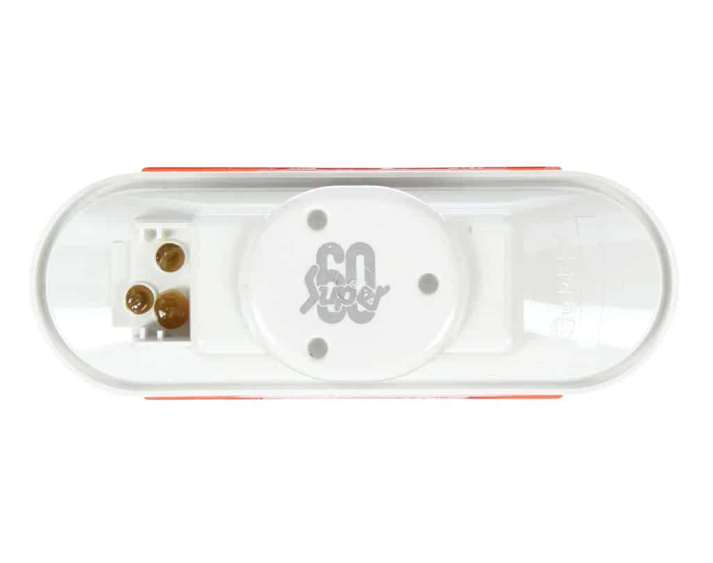Truck-Lite Oval Incandescent Red Reflectorized Marker Clearance Light | # 60215R