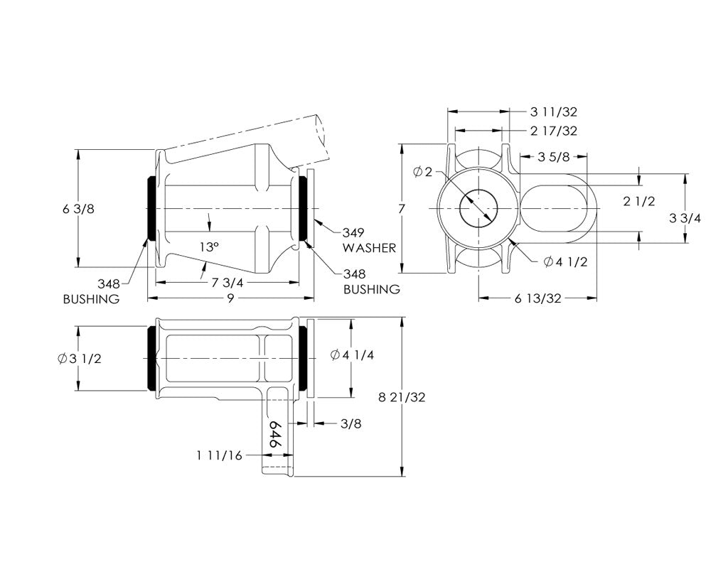 Premier Manufacturing 640S & 640SA Front End Housing