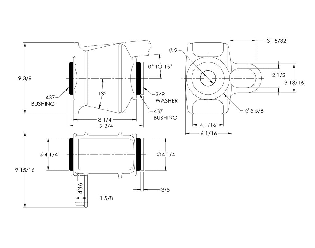 Premier Manufacturing 435 & 435A Front End Housing