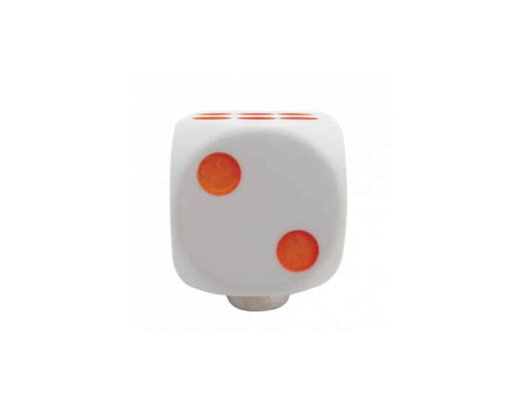 Dice With Glow-In-The-Dark Dots Gear Shift Knob