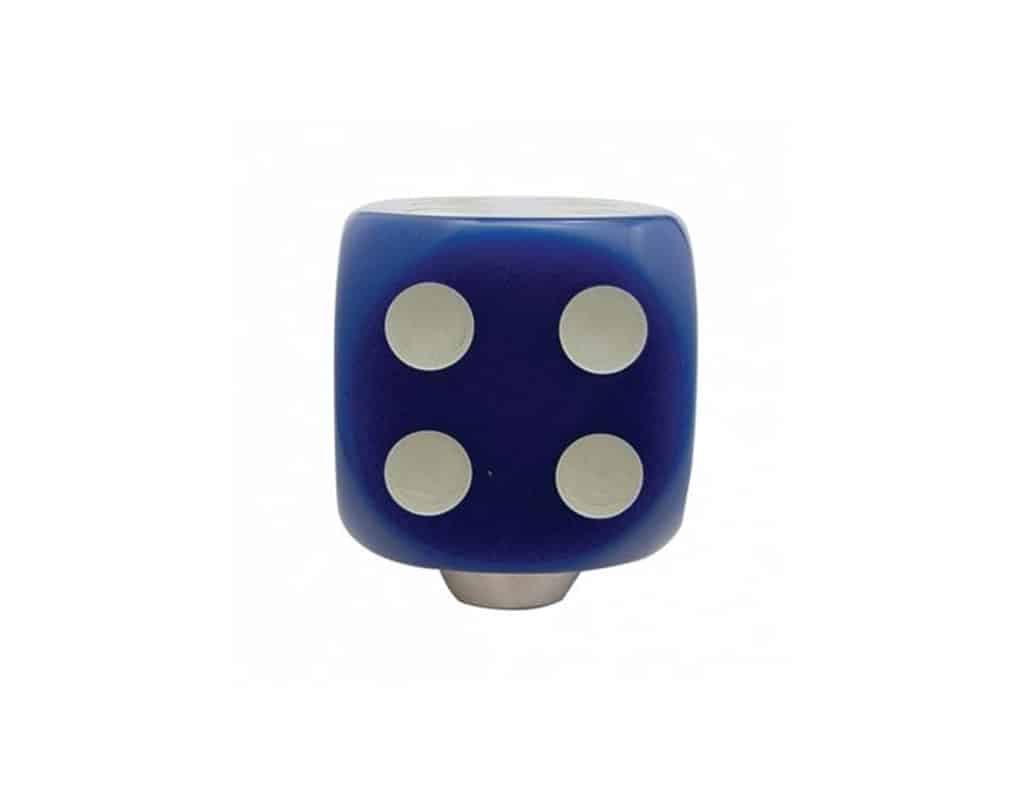 Dice With Glow-In-The-Dark Dots Gear Shift Knob