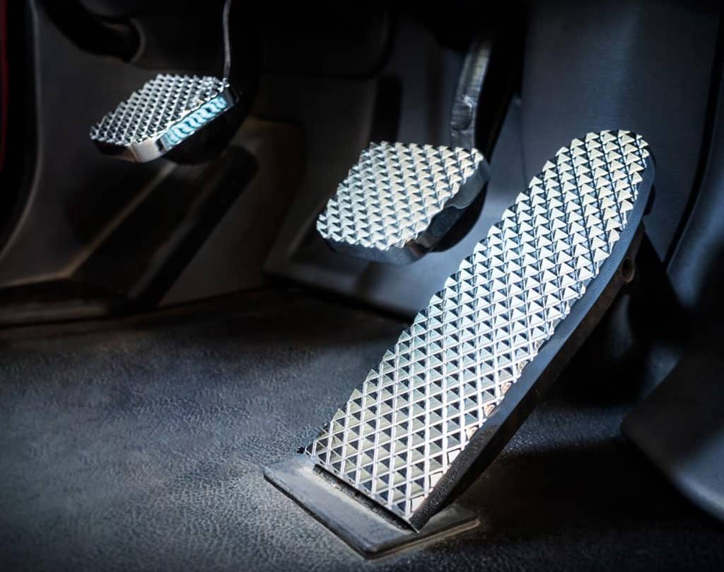 Peterbilt Aluminum Diamond Foot Pedal Set For 567/579/587 | # 70369